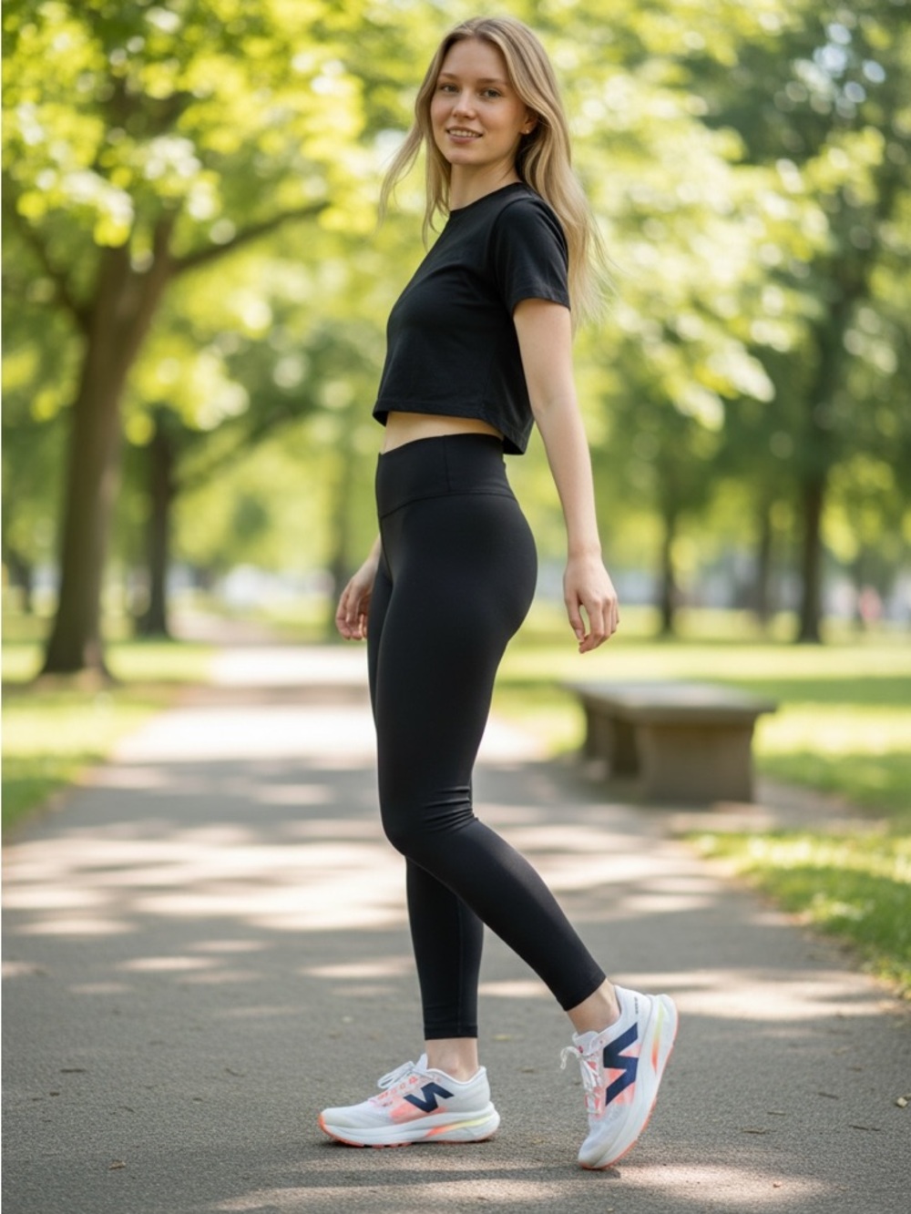 New Balance Women Fuelcell SuperComp Shoes with Navy Logo